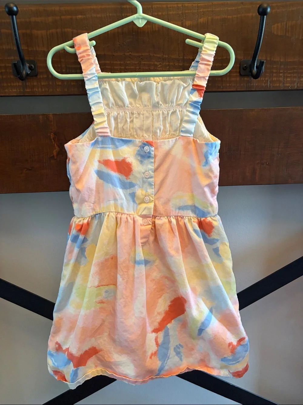 Carter's Pastel Watercolor Sundress in Pink, Blue, Yellow